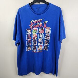 American Classics Street Fighter II Player Select Short Sleeve Graphic Tee XL